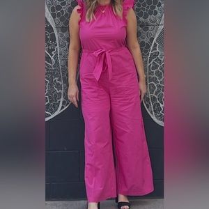 Pink jumpsuit